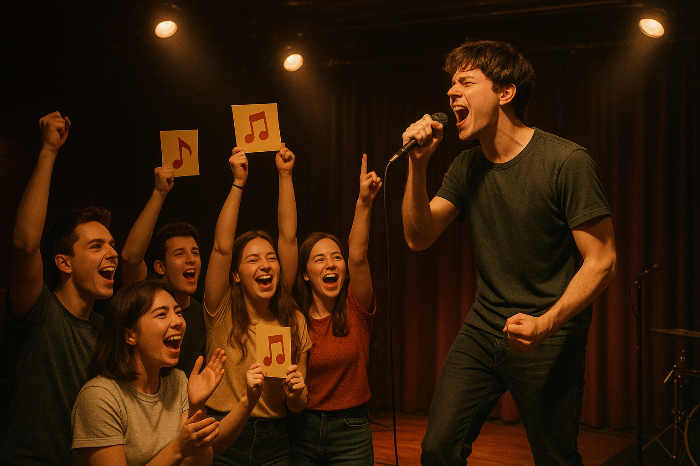 소규모 팬덤의 결속력을 표현한 이미지