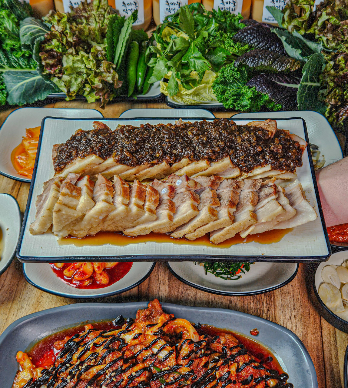 생생정보통 맛집오늘방송 흑마늘 쌈밥