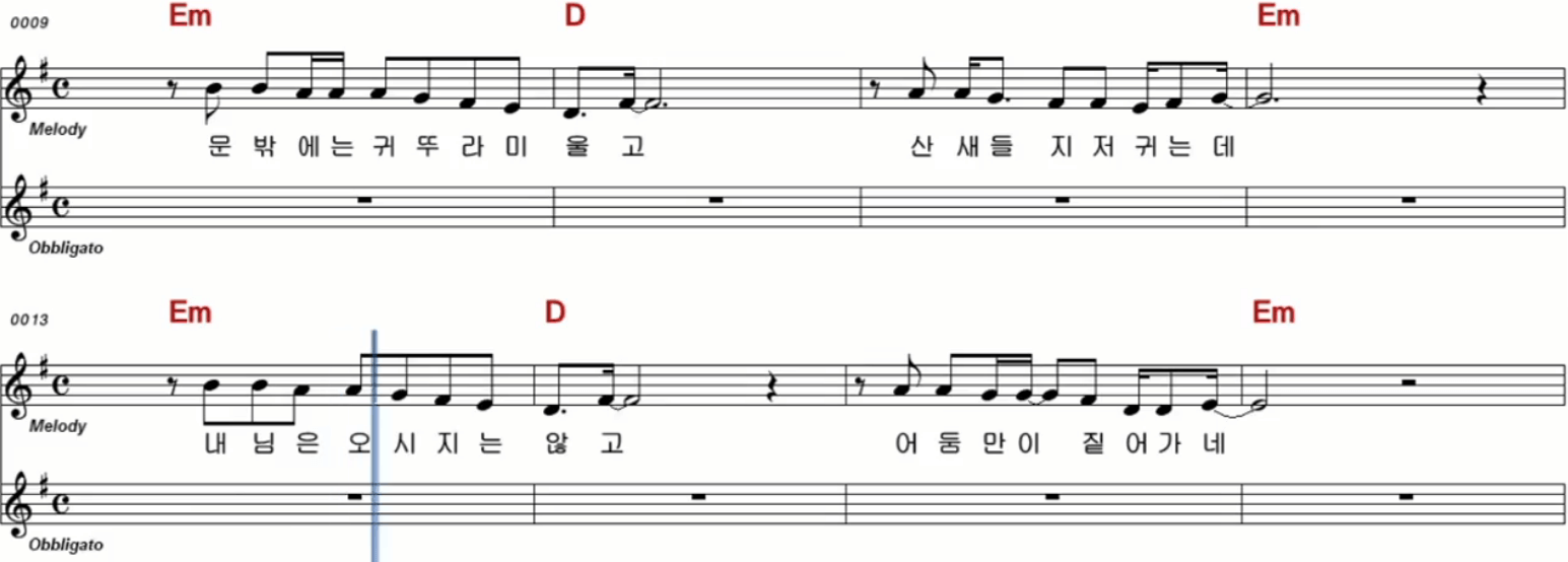 김범룡 바람바람바람 악보