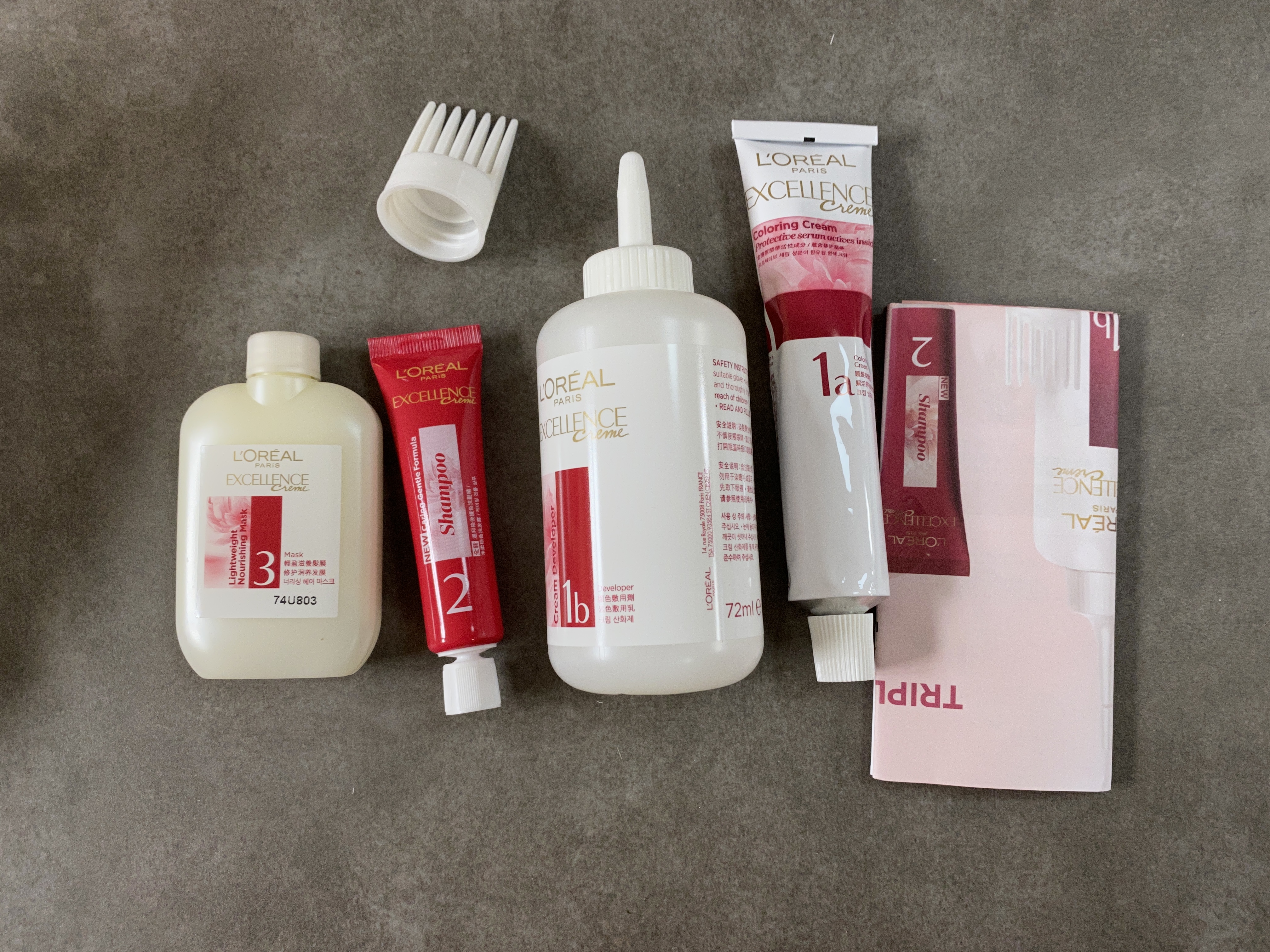 로레알 염색약 소프트블랙