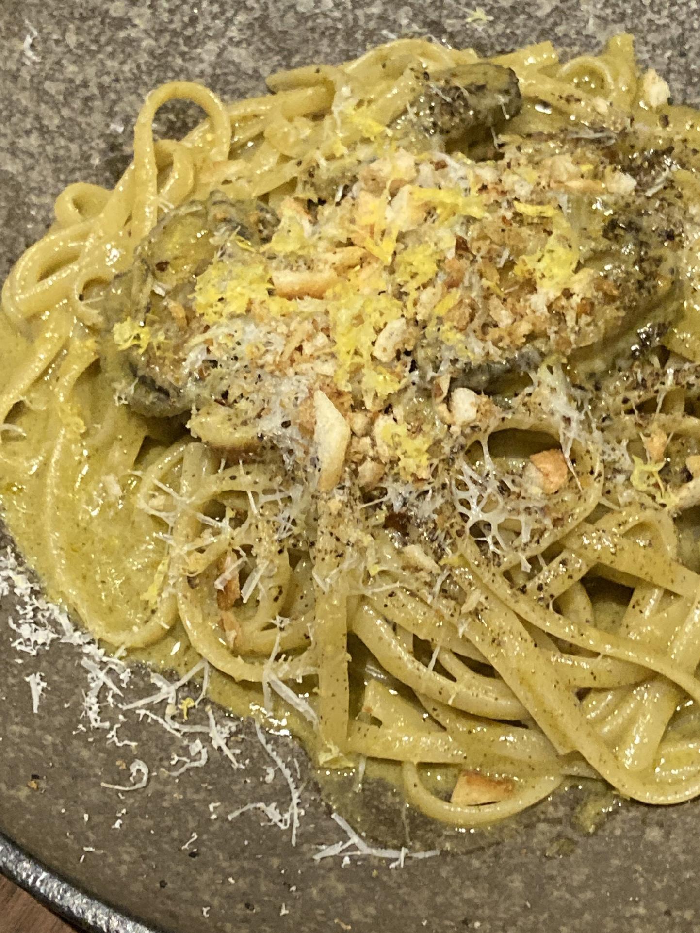 전복내장파스타