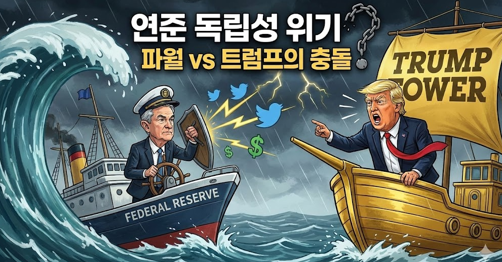 파월 연준 의장 강제수사 논란과 연준 독립성 위기 분석