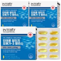 인테로 알티지 오메가 3 밸런스 90p, 90정, 3개