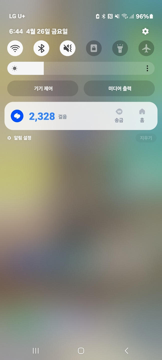 스마트폰 설정