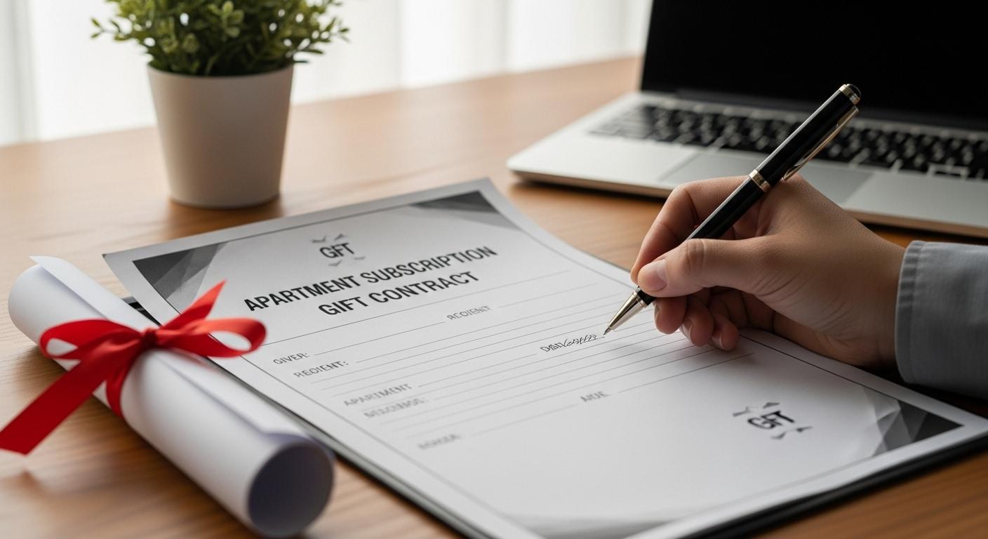 아파트 분양권 증여계약서