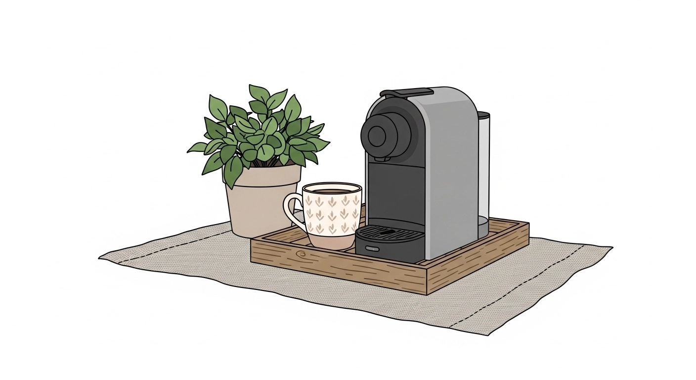 6평 원룸의 기적, 스타벅스 안 부러운 '1평 홈카페' 만들기