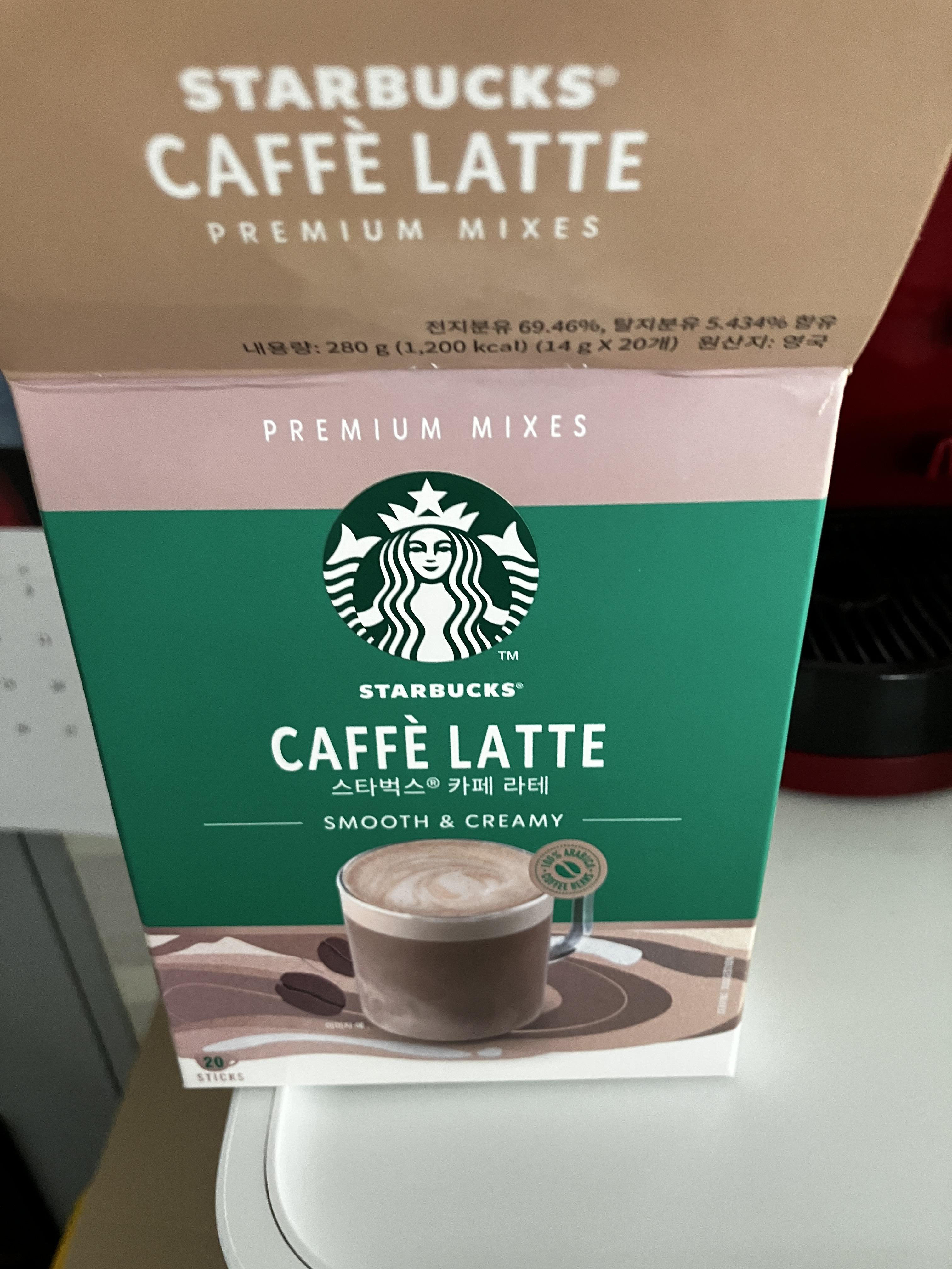 스타벅스 카페라떼 믹스