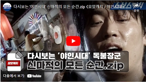 최철호 필모그래피 대표작 야인시대 신마적