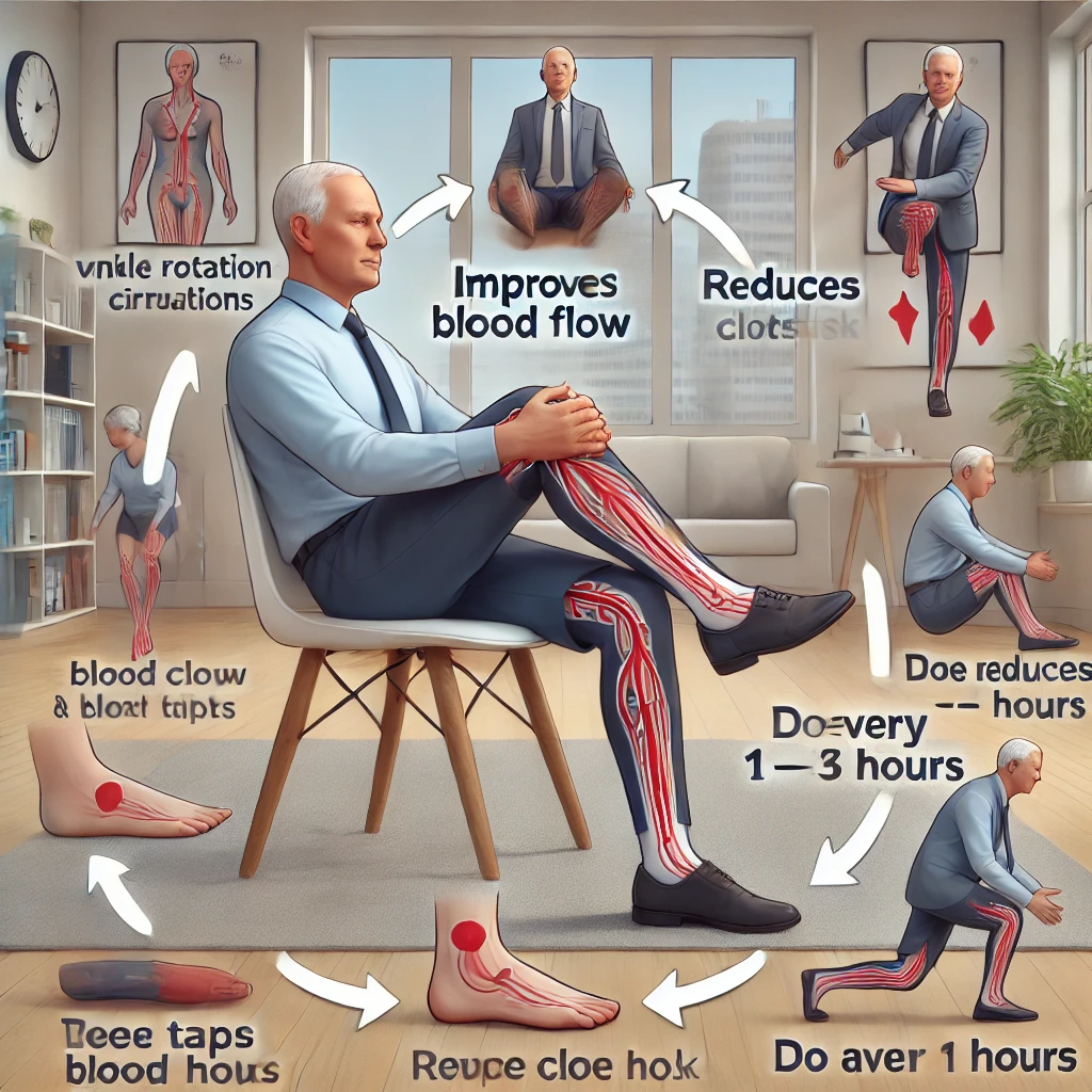 정맥 순환 운동법