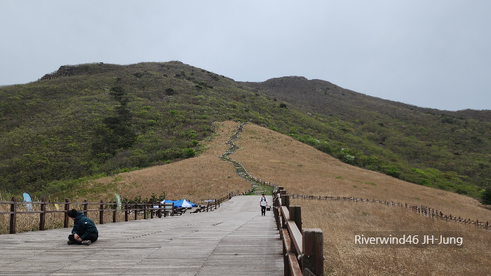 신불산 가는길 간월재 풍경