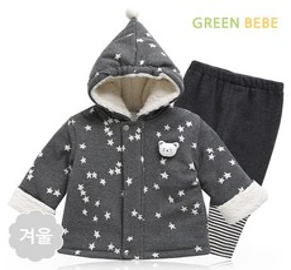 별나라 패딩 후드점퍼 2종세트 -로로