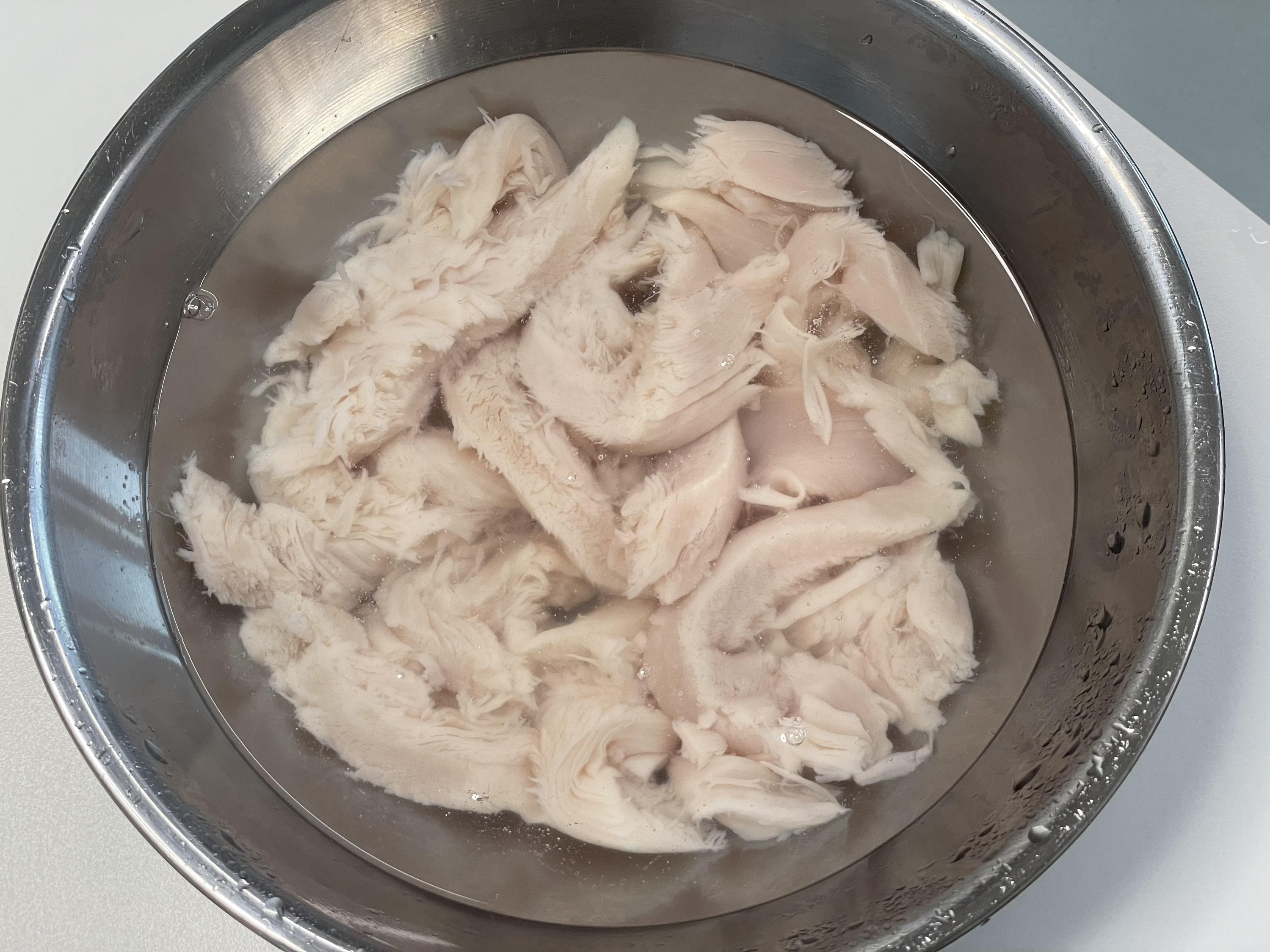 중기이유식 닭고기 큐브