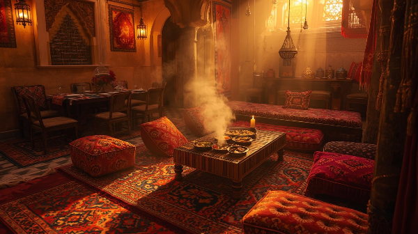 동서양 테이블 매너 중 중동의 식사 예절: 종교와 예의의 조화