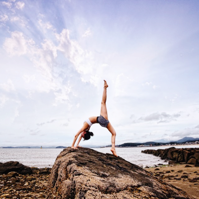 익산요가 요가쿨라 콜라병 몸매