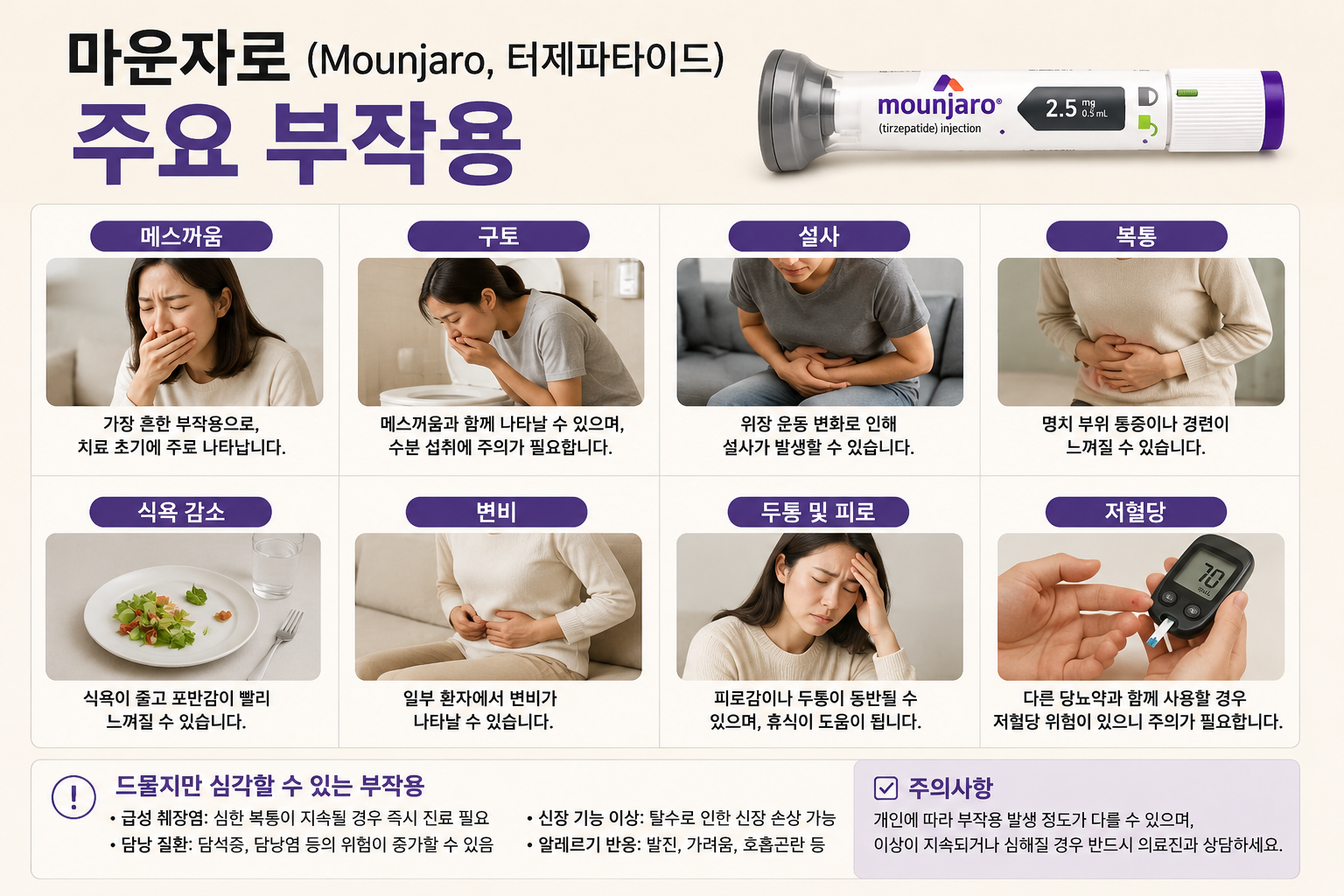 마운자로 부작용