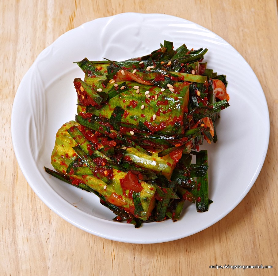 오이소박이 담그기