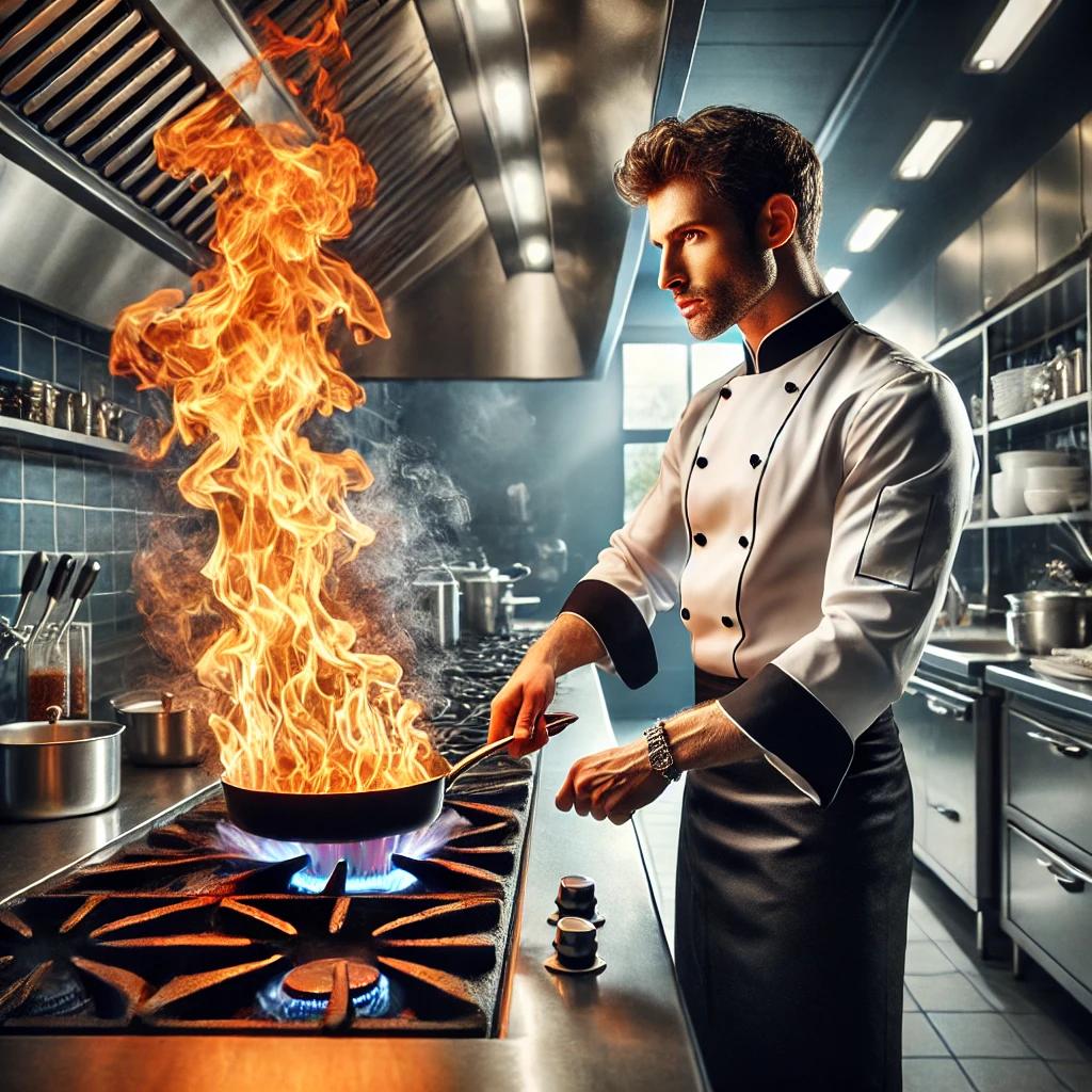 흑백요리사 불꽃남자