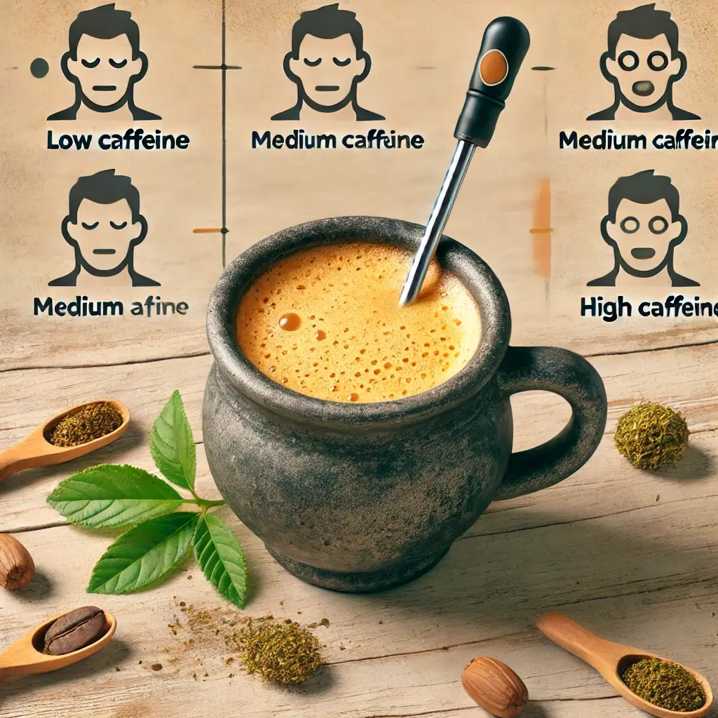 마테차의 카페인 함량