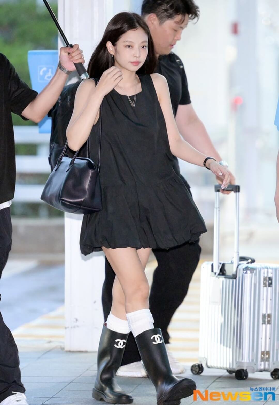 더로우 테라스백 블랙핑크 제니