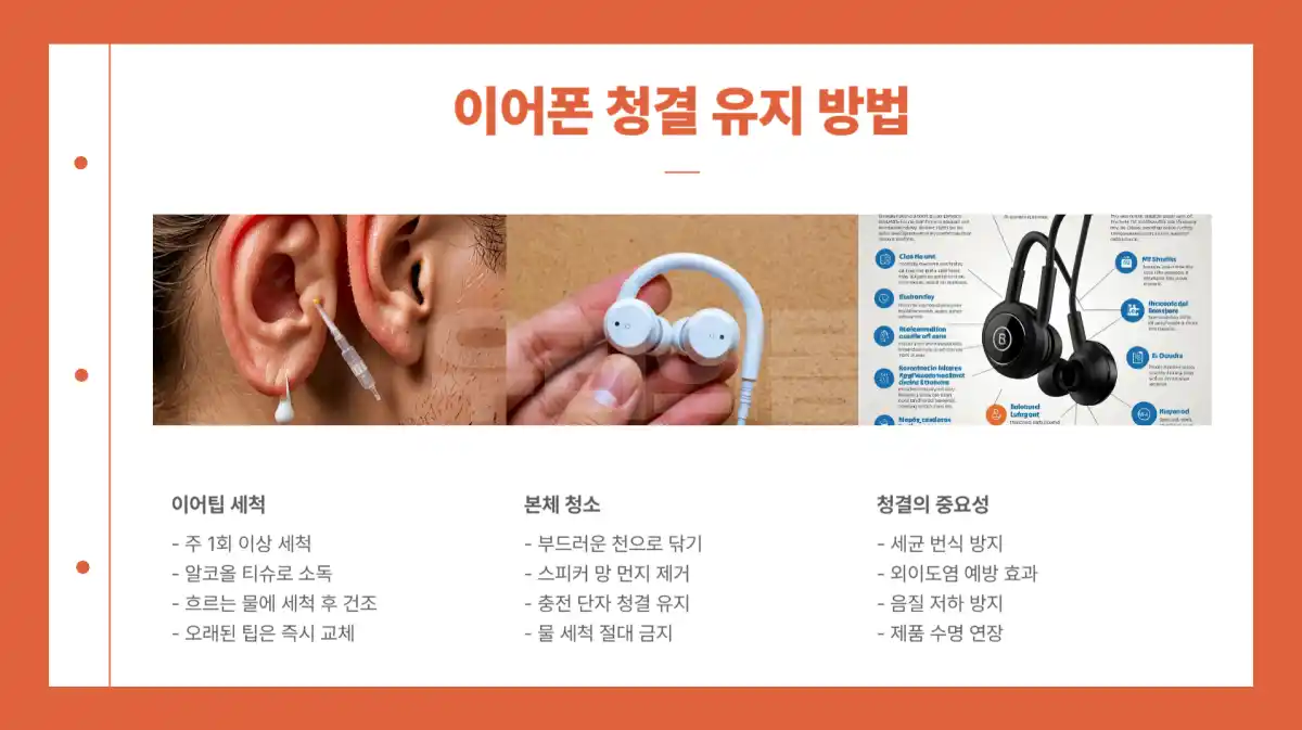 이미지 생성 물티슈 무선 이어폰 청소 세척 관리005