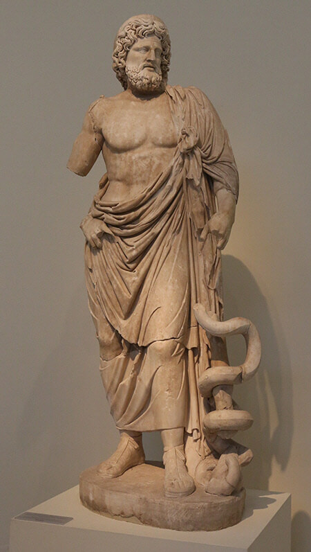 아스클레피오스-동상