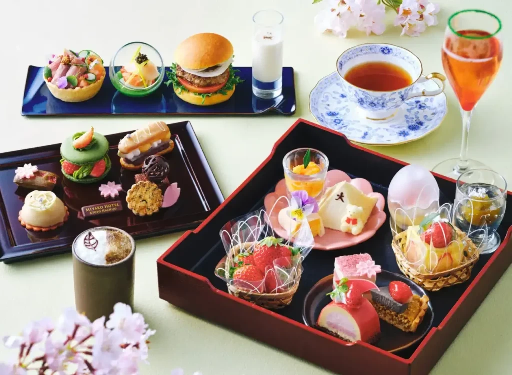 애프터눈티 ‘교’ : 미야코 호텔 교토 하치조