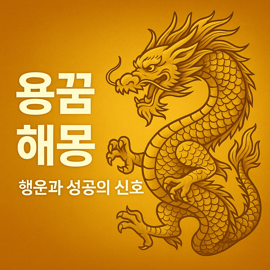 용이 나오는 꿈 해몽｜행운, 성공, 권위의 상징