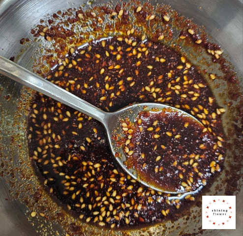 도토리묵무침-양념장