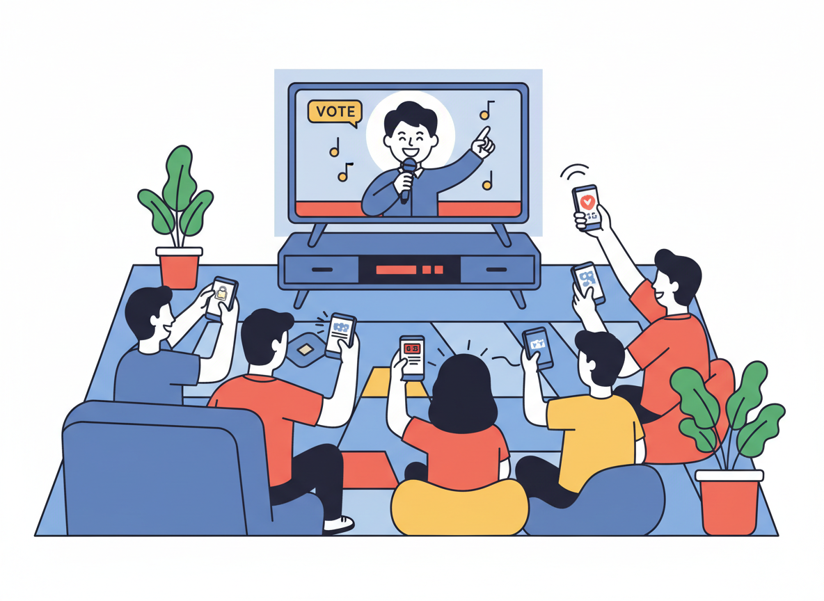 현역가왕3 투표 앱