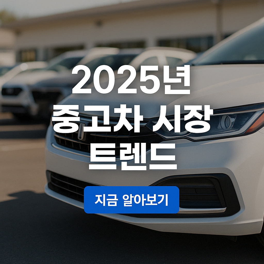 중고차 거래 가능한 국내 주요 플랫폼 TOP 5