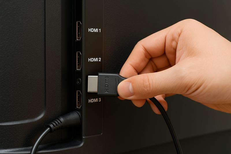 TV는 켜졌는데 화면이 안 나올 때, 차례대로 점검해보세요