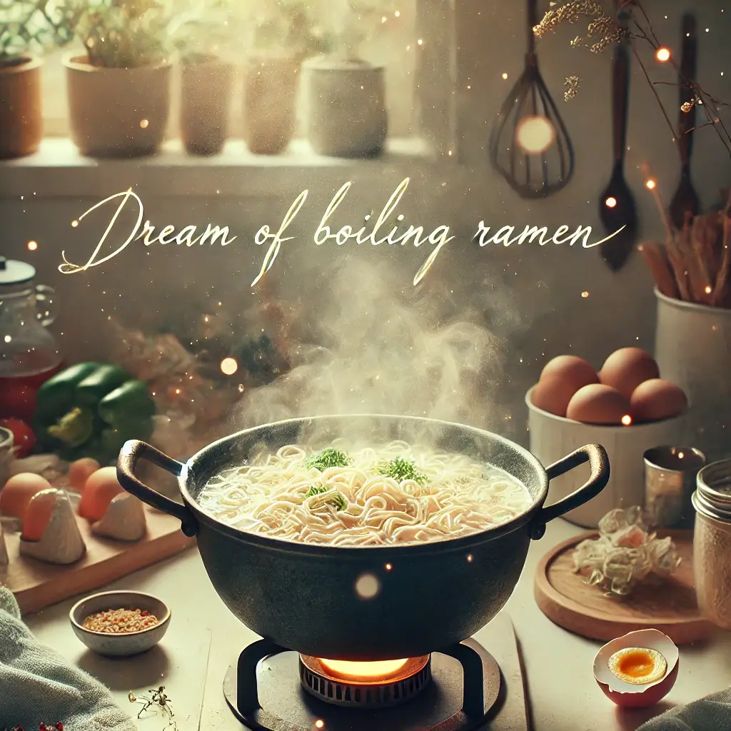 라면 끓이는 꿈 해몽