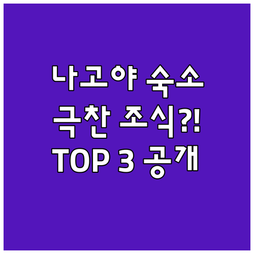 나고야 숙소 조식 때문에 다시 갑니다..