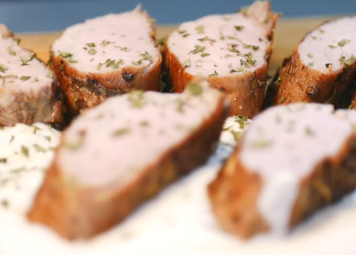 수비드 돼지 안심