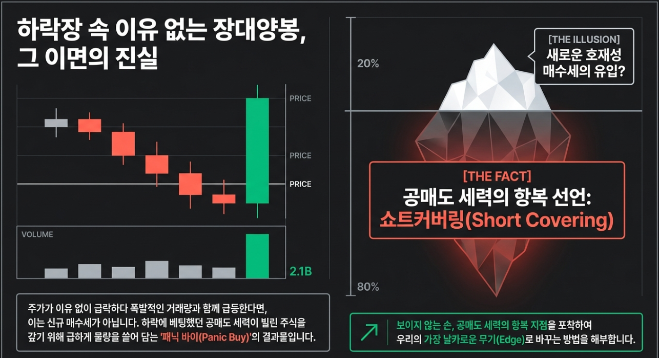 직장인 주식 투자 실무 하락장 반등 쇼트커버링 Short Covering 포착 대차잔고 데이터 분석 팩트 체크