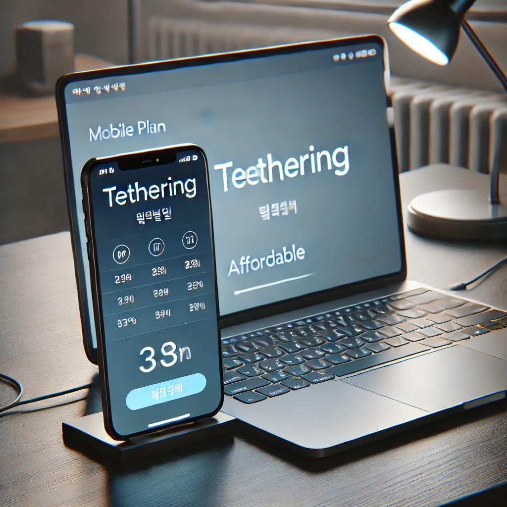 알뜰폰 테더링