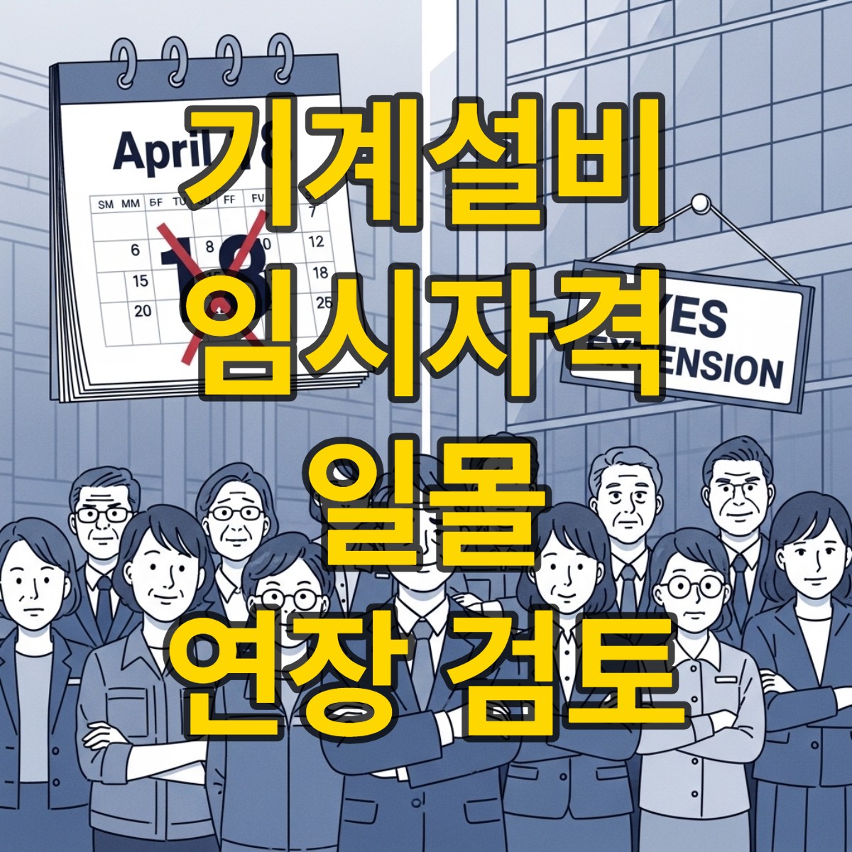 기계설비유지관리자 임시자격 일몰 ‘연장’ 검토