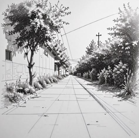 상대적 크기의 원근감