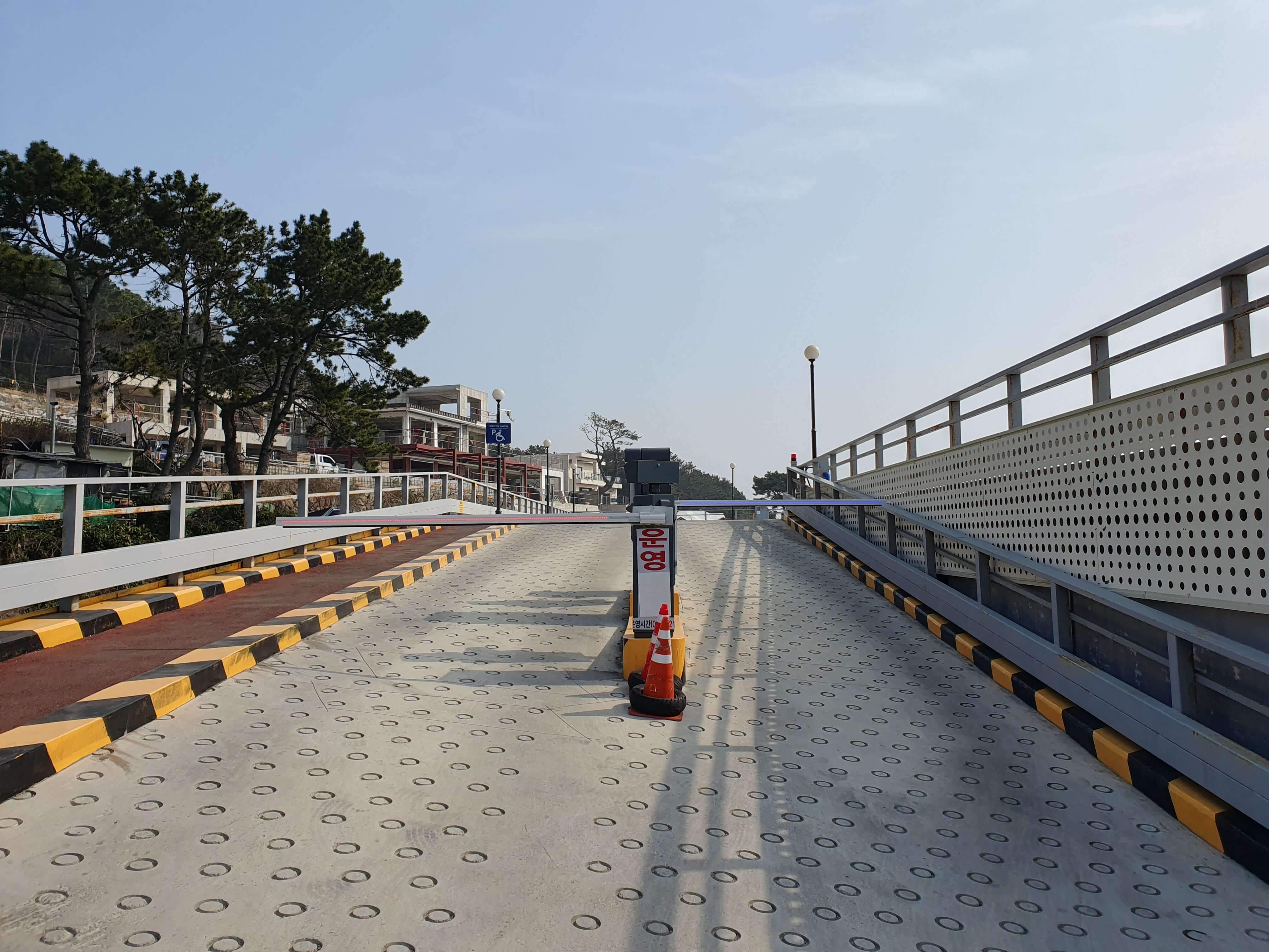 청사포 공영주차장(해운대해수욕장) 3층 출입구