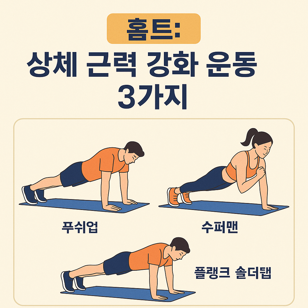 상체 근력 강화 운동