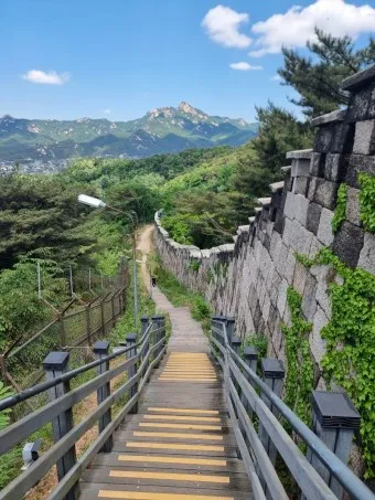 북악산 등산코스 개방 코스 둘레길 가는길_14