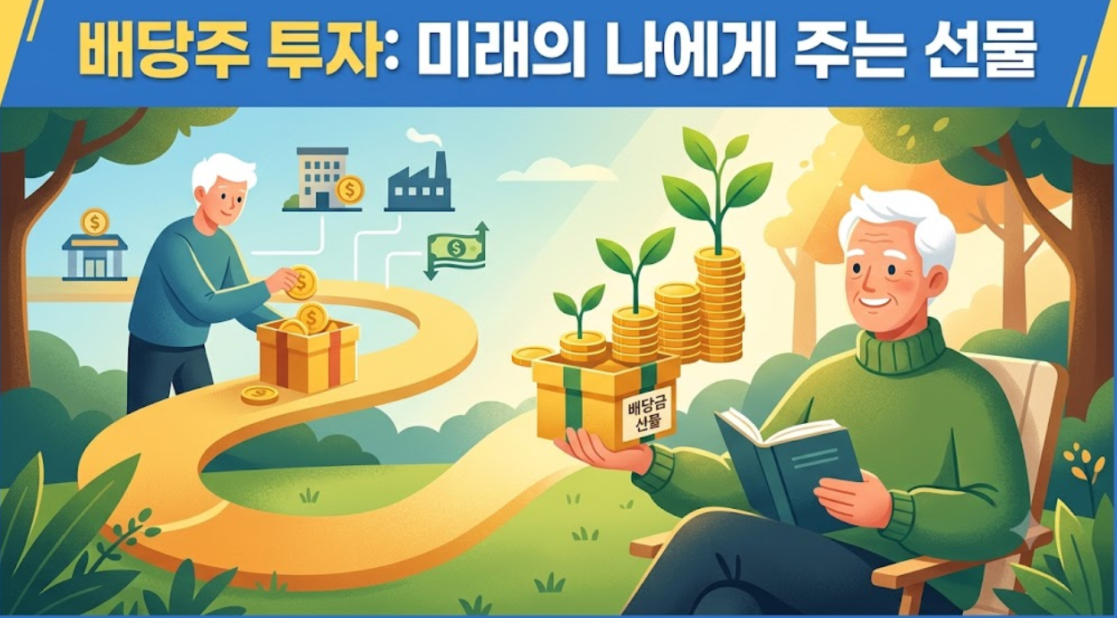배당주 투자 (현금흐름, 배당성장주, 심리적완충)