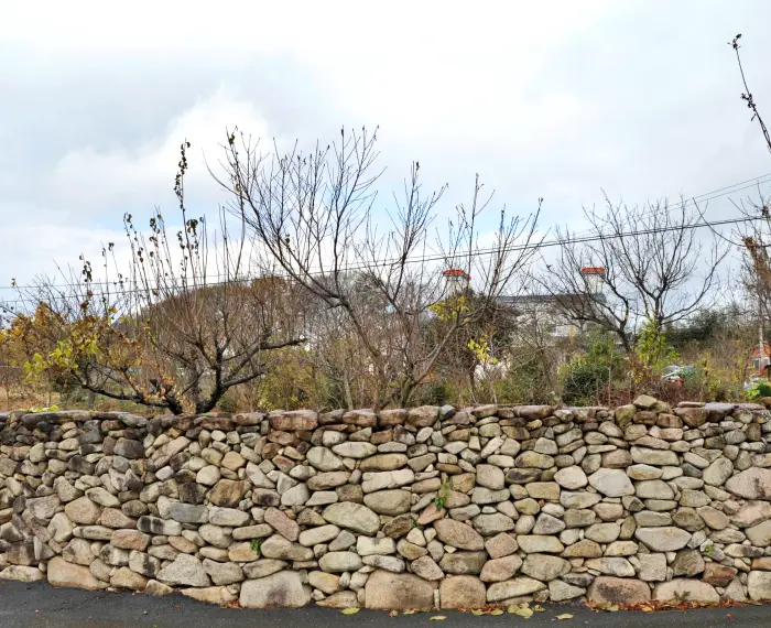 영암 죽암마을 돌담길