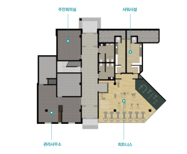 주민커뮤니티 시설2