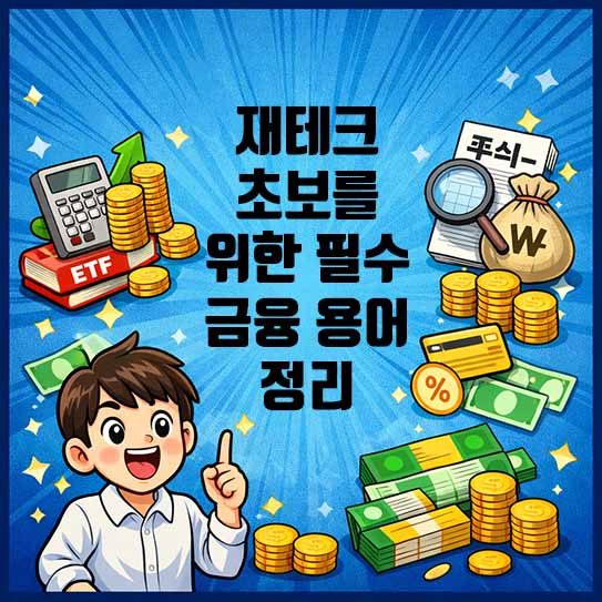 재테크 초보를 위한 필수 금융 용어 정리