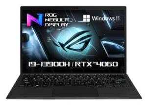 에이수스 2023 ROG 플로우 Z13 지포스 RTX 4060, Black, 코어i9, 1TB, 16GB, WIN11 Home, GZ301VV-MU006W