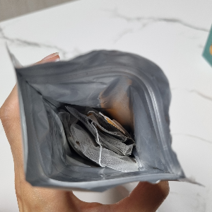 다이소 꿀 티백 벌크 포장 및 지퍼백 상세 구성 사진