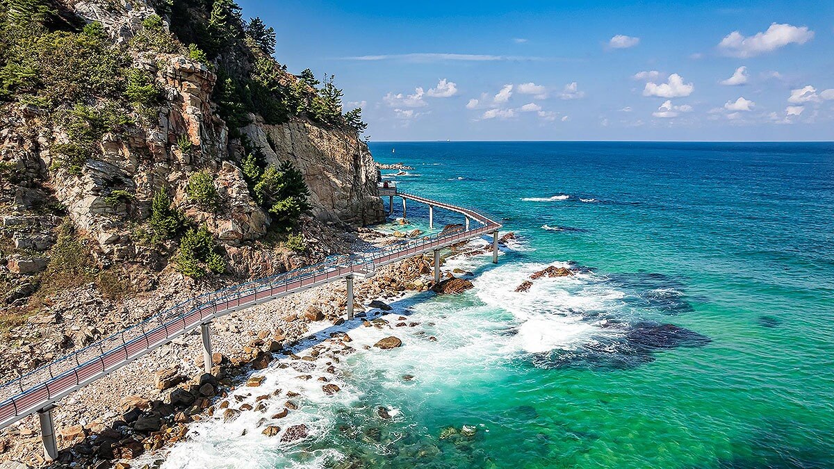 정동심곡 바다부채길 여행 정보