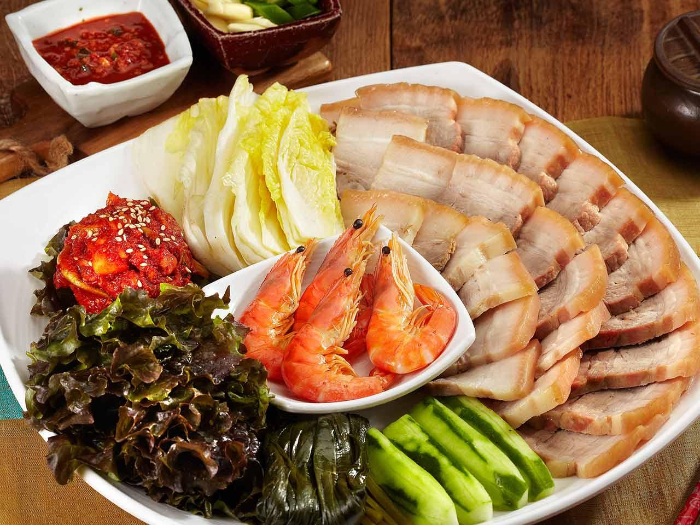 팥칼국수 김포 들내음 칼국수 보쌈