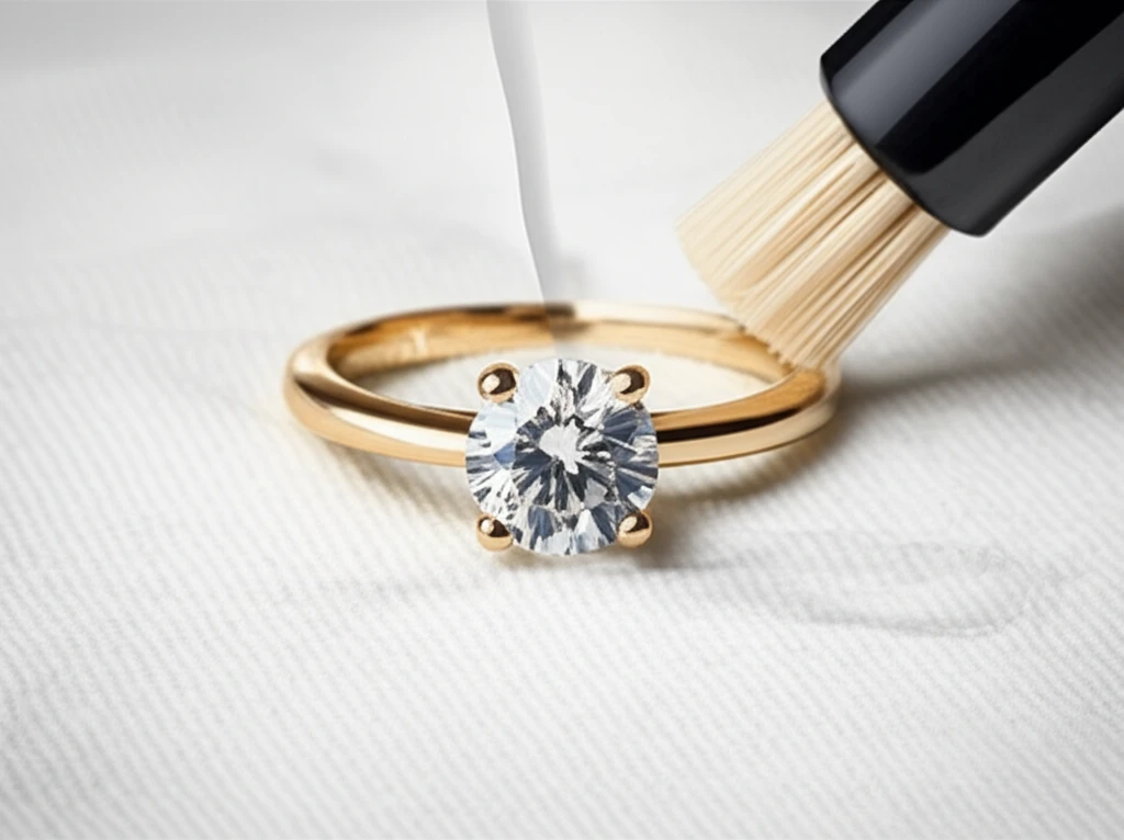 다이아몬드 링 화이트골드 로듐 도금 ..